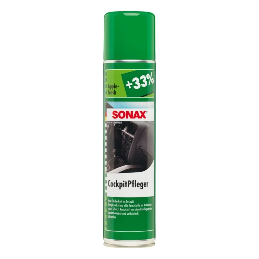 Автополіроль Sonax Cockpitpfleger - apple-fresh 400 мл (344300)