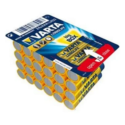 Батарейка Varta LONGLIFE ALKALINE * 24 box (04103301124)
