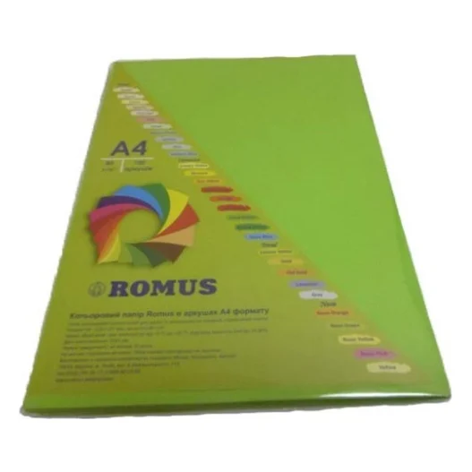 Папір Romus A4 160г/м2 100sh Green linden tree (R50867)