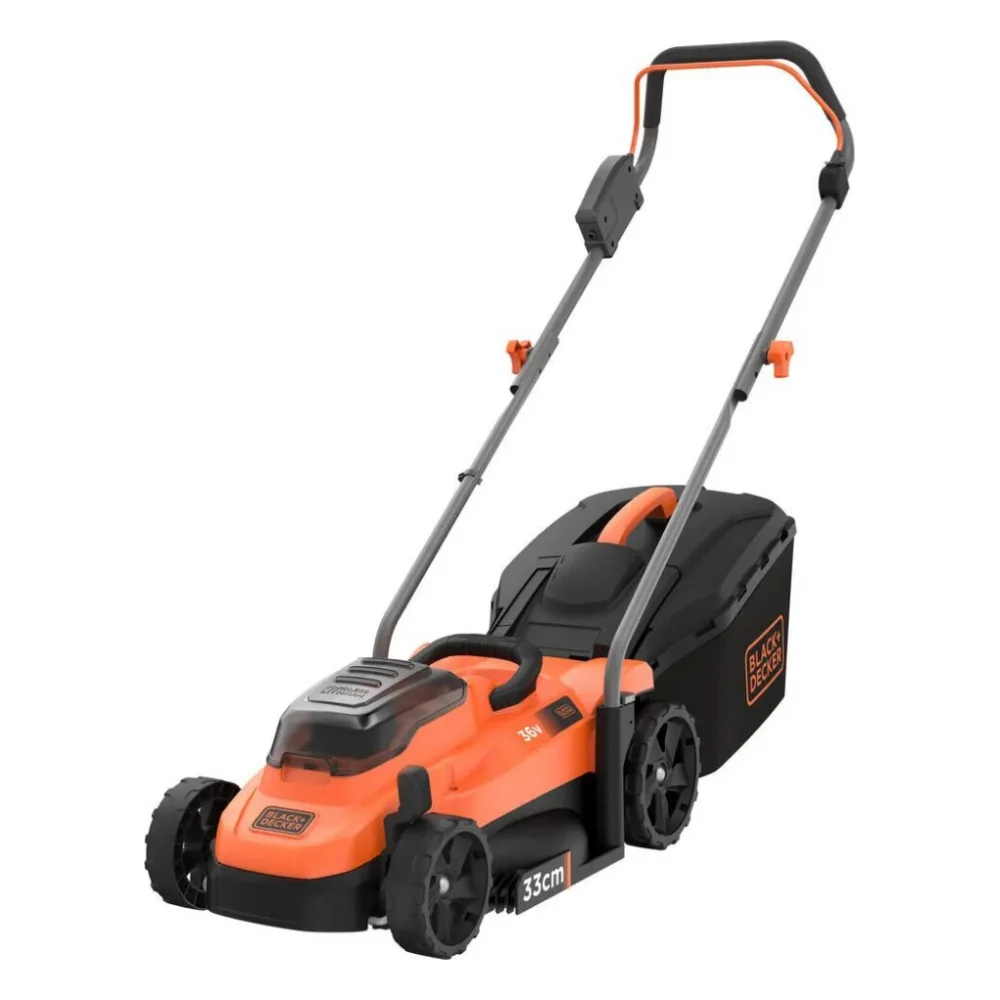 Газонокосарка Black&Decker акумуляторна 36 В, 2.5 Ач, 32 см, 1 АКБ та ЗП (BCMW3336L1)