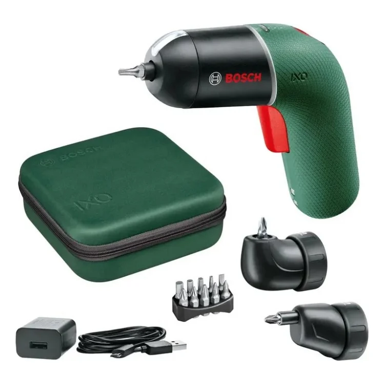Шуруповерт Bosch IXO VI (full), 4.5 Нм, 10 біт, 2 насадки, кейс (0.603.9C7.122) — фото 7
