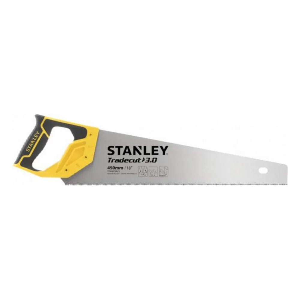 Ножівка Stanley по дереву 450мм 7 TPI TRADECUT (STHT20354-1)