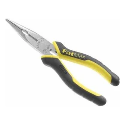 Плоскогубці Stanley FatMax удлин. полукругл. губки L=200мм. (0-89-870)