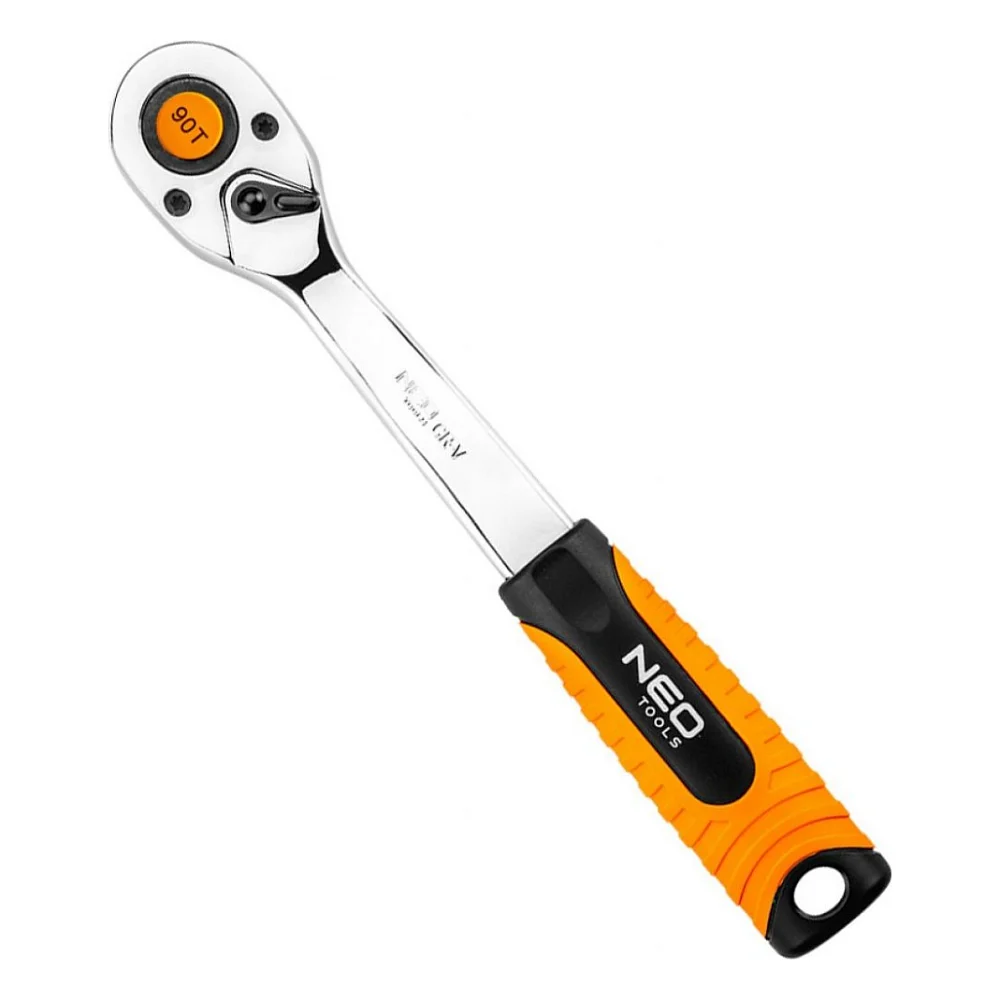 Тріскачка Neo Tools 1/2 ", 90 зубців (08-536)