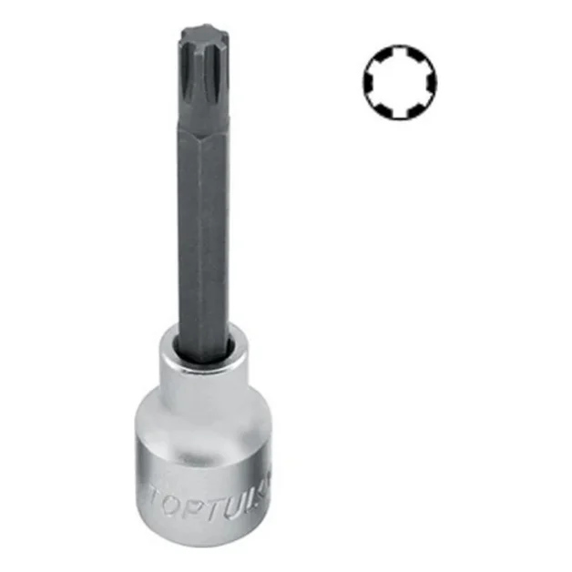 Головка торцева Toptul RIBE M5x100мм 1/2" (BCRA1605)