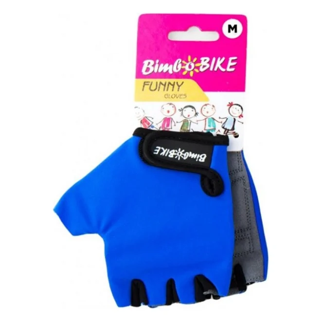 Велорукавиці Bimbo Bike FUNNY M Blue (90944B-IS)