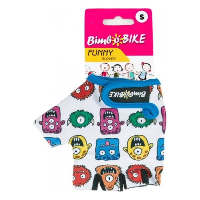 Велорукавиці Bimbo Bike Bike S KIDS Monsters (90960/4-IS)