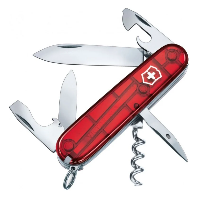 Ніж Victorinox Spartan Transparent Red Blister (1.3603.TB1)