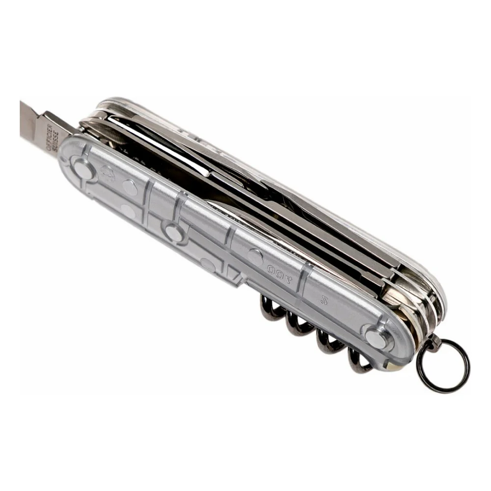 Ніж Victorinox Huntsman Transparent Silver (1.3713.T7) — фото 4