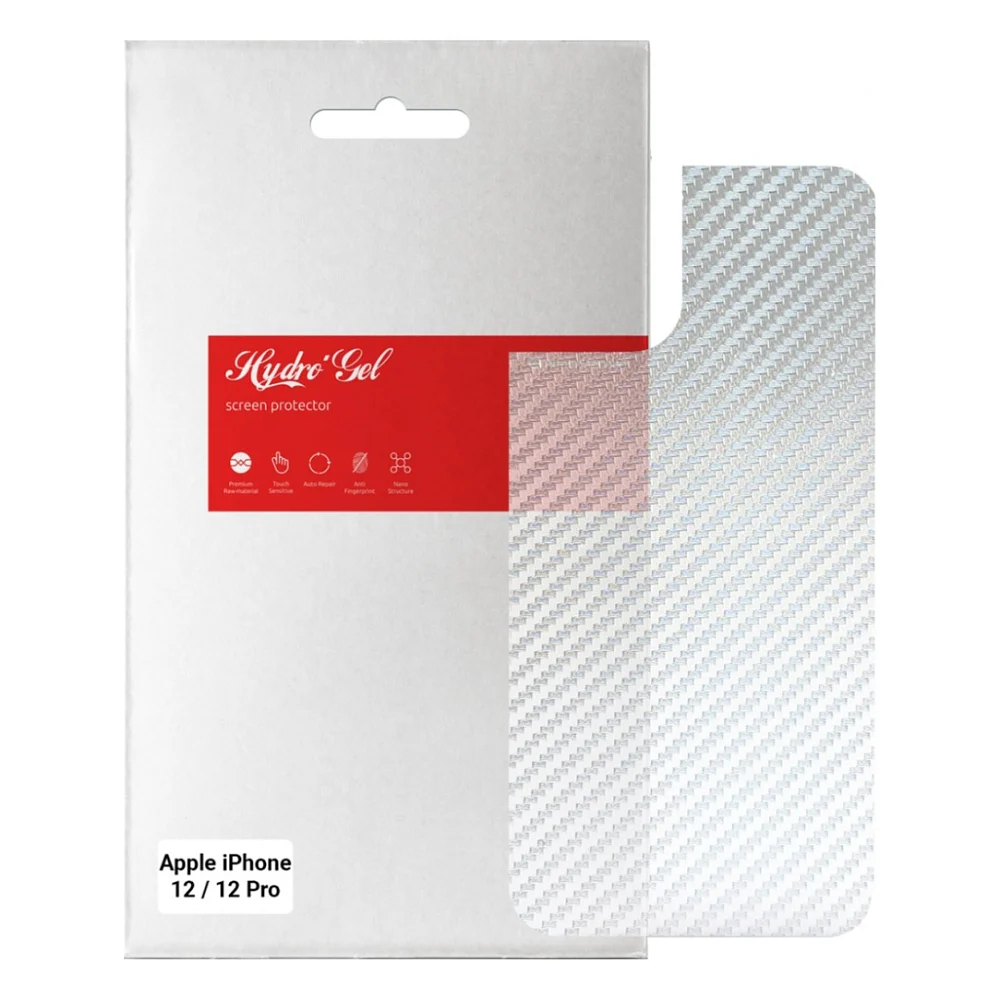 Плівка захисна Armorstandart back side Apple iPhone 12 / 12 Pro Carbone Transparent (ARM61072)