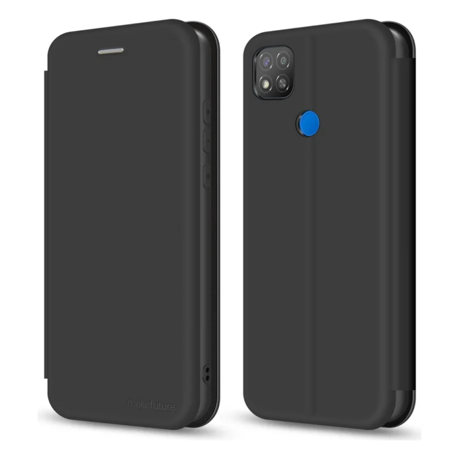 Чохол до моб. телефона MakeFuture Xiaomi Redmi 10A Flip (Soft-Touch PU) Black (MCP-XR10ABK)