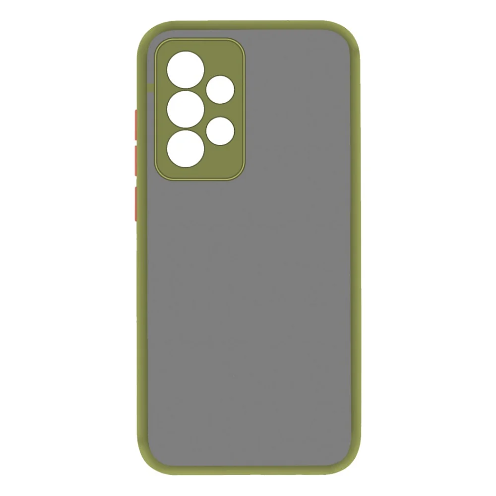 Чохол до моб. телефона MAKE Samsung A33 Frame (Matte PC+TPU) Green (MCMF-SA33GN)