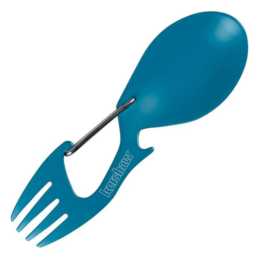 Ложка-вилка туристична Kershaw Ration Blue (1140TEAL)