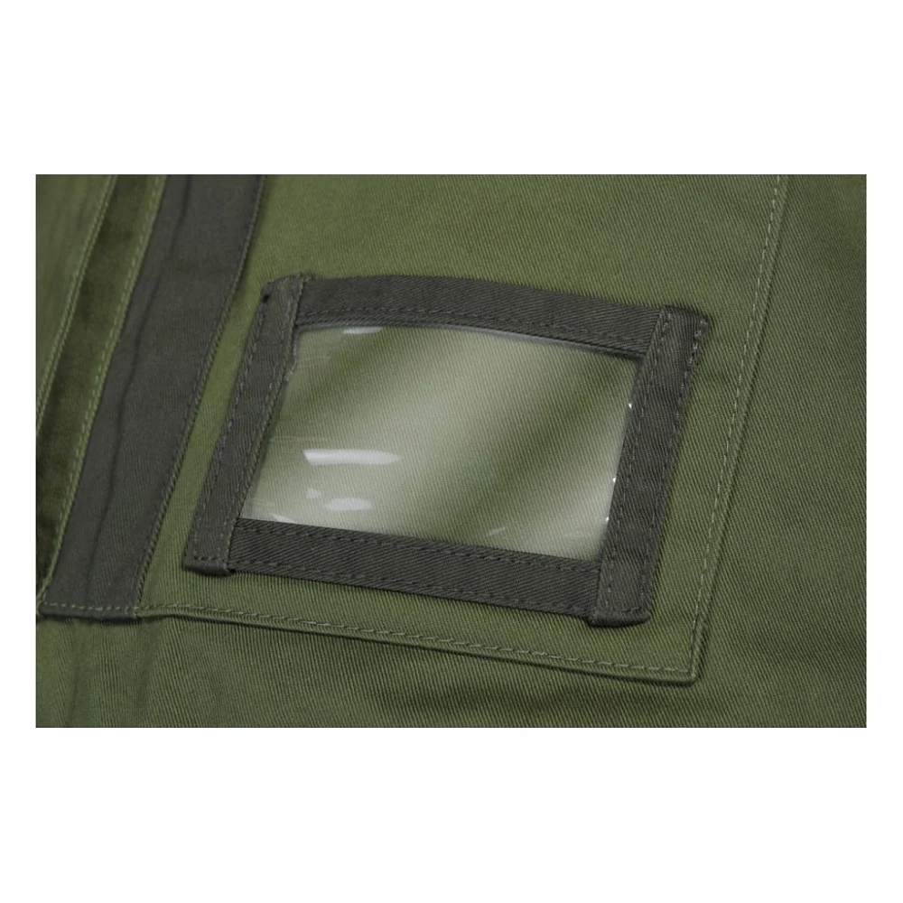 Напівкомбінезон робочий Neo Tools CAMO Olive, розмір L (52), 255 г/м2, потрійні шви, оливкова (81-242-L) — фото 3