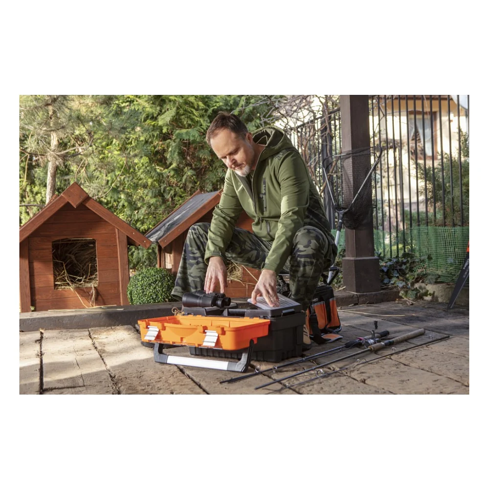 Напівкомбінезон робочий Neo Tools CAMO, розмір M (50), 255 г/м2, потрійні шви, камуфляжний (81-241-M) — фото 11