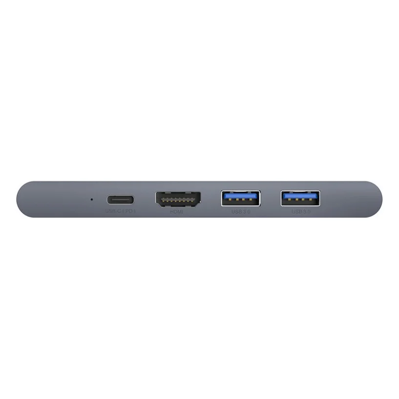 Концентратор USB-C 7-in-one smart Grey (CAHUB-L0G) — фото 3