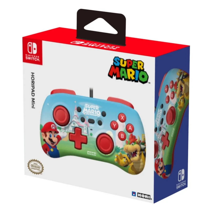 Геймпад Hori Horipad Mini (Super Mario) для Nintendo Switch Blue/Red (873124009019) — фото 5