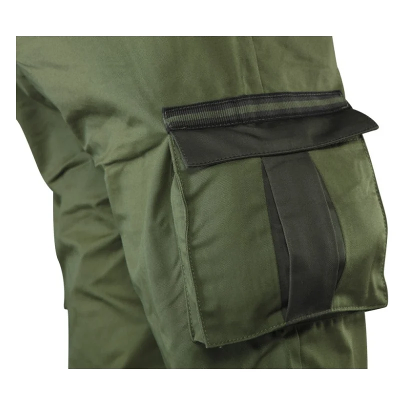 Напівкомбінезон робочий Neo Tools CAMO Olive, розмір M(50), 255 г/м2, потрійні шви, оливкова (81-242-M) — фото 5