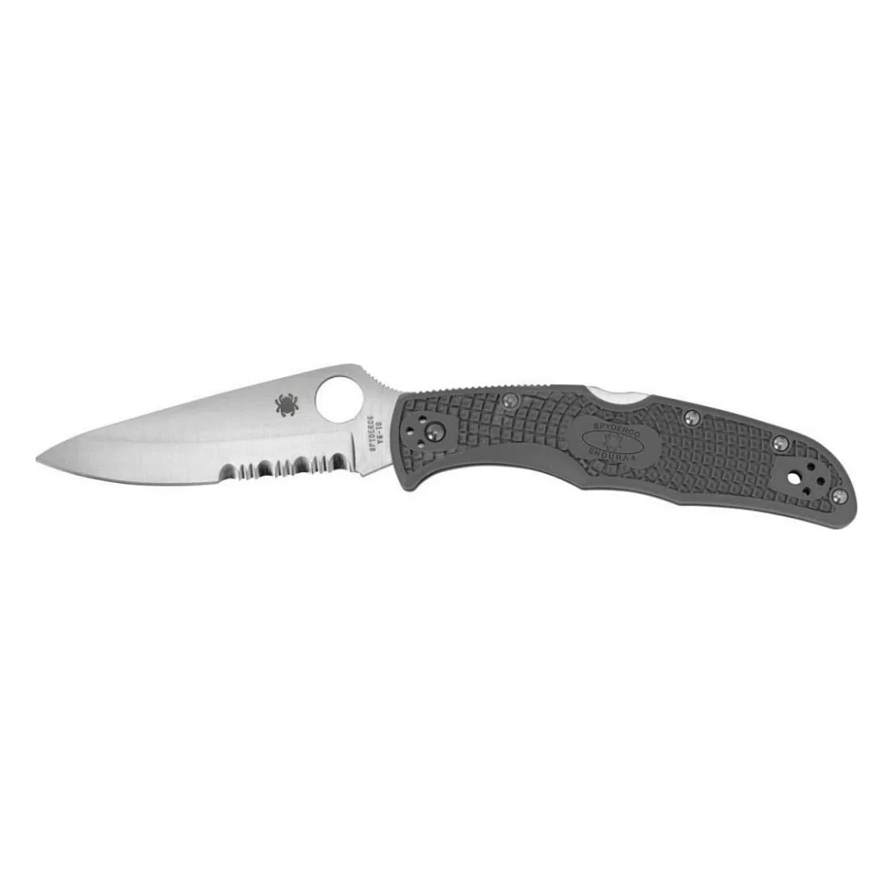 Ніж Spyderco Endura, FRN зеленый (C10PSFG)