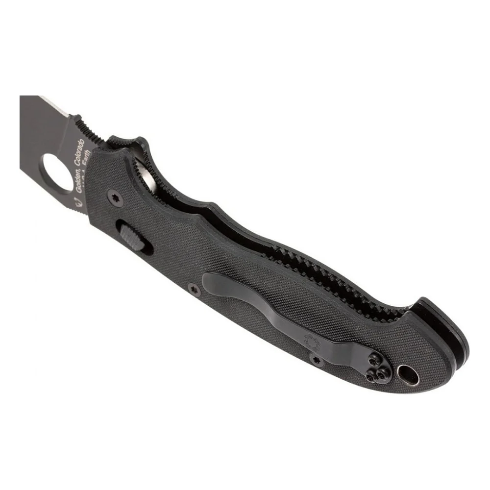 Ніж Spyderco Manix 2 XL Black Blade, S30V (C95GPBBK2) — фото 5