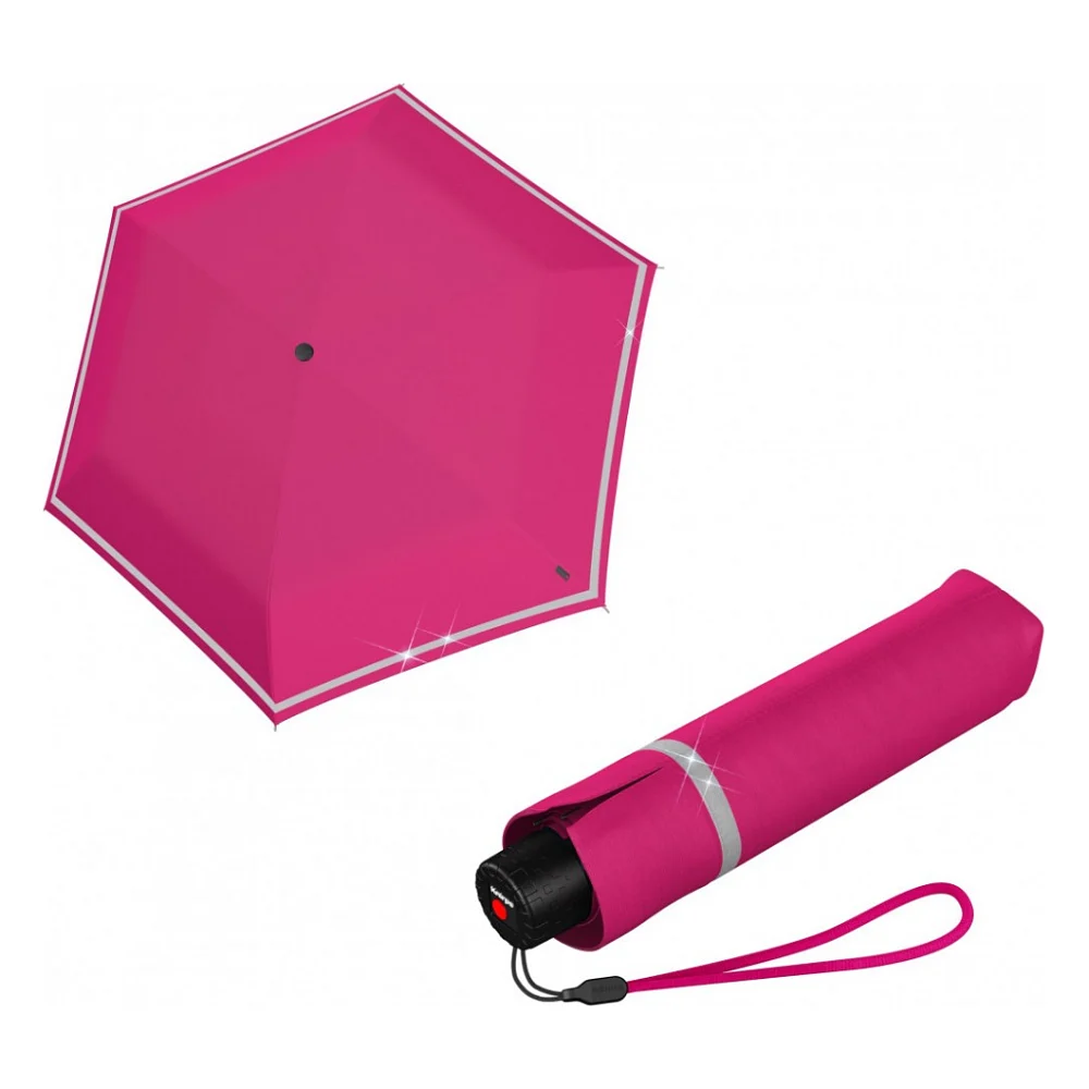Парасоля Knirps Rookie Manual Flamingo Reflective (Kn95 6050 1301)