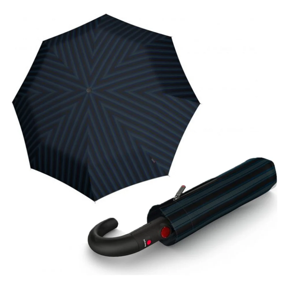 Парасоля Knirps T.260 Medium Duomatic 2Line Up Black Ecorepel (Kn95 3260 8499)