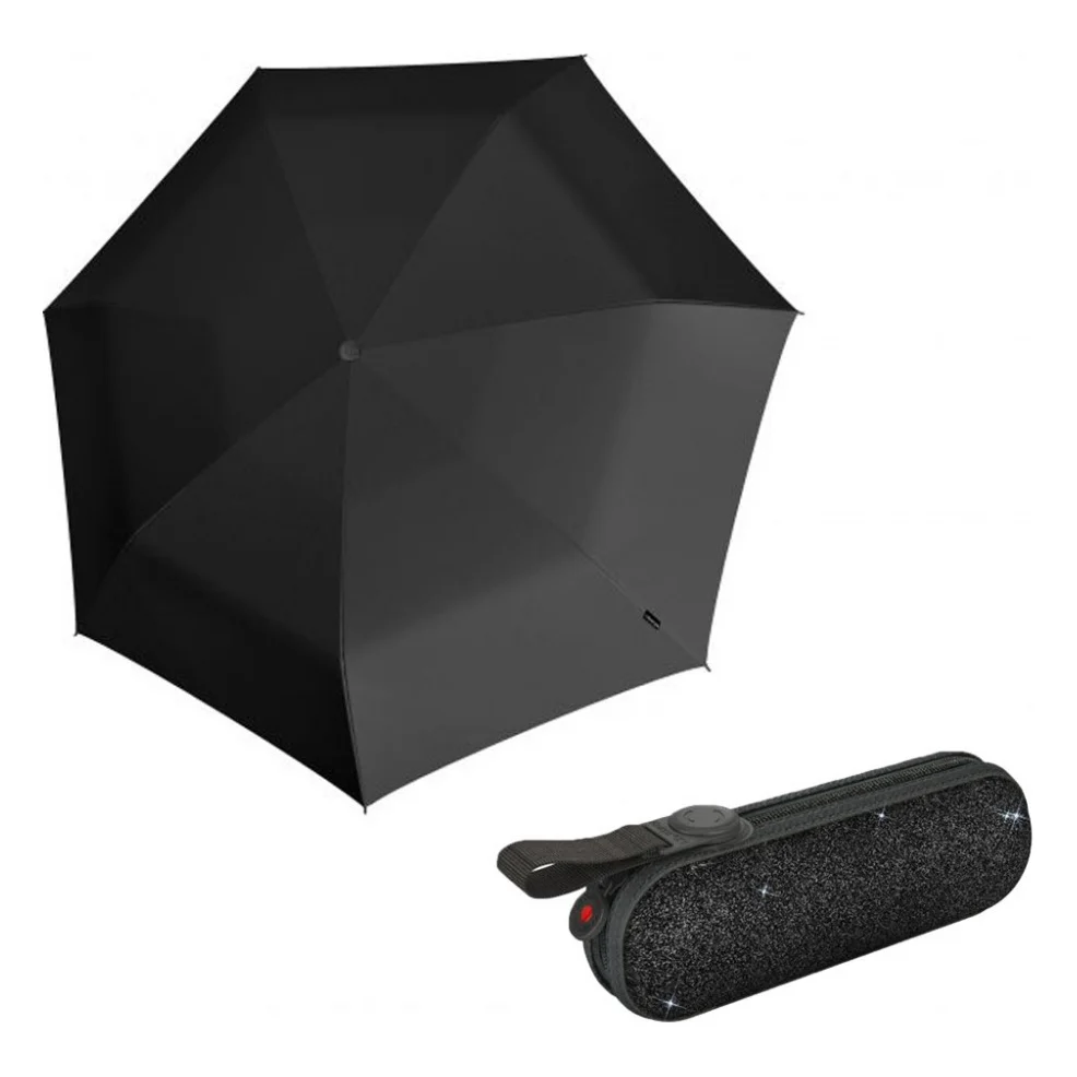 Парасоля Knirps X1 Manual 2Glam Black Ecorepel (Kn95 6010 8508)