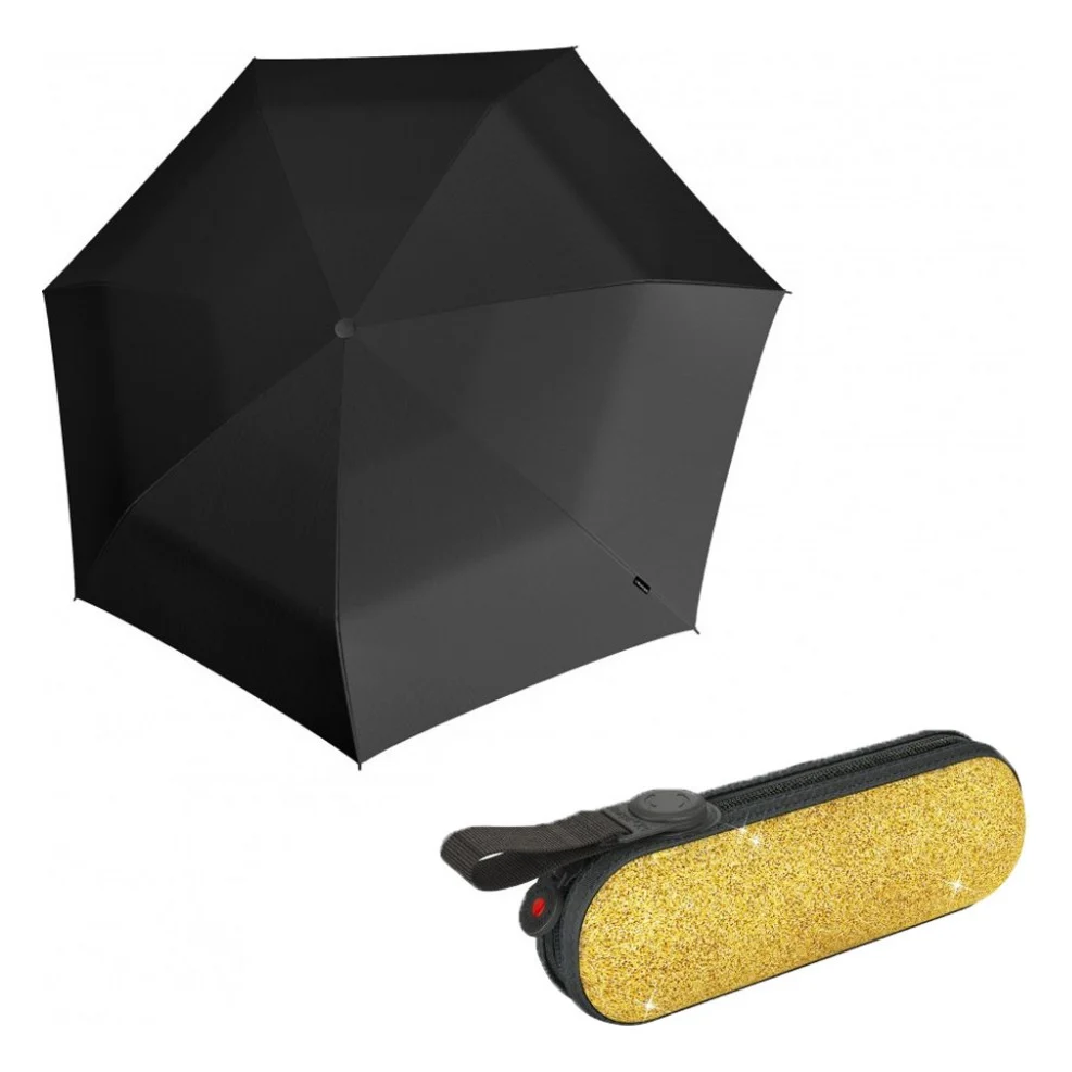 Парасоля Knirps X1 Manual 2Glam Gold Ecorepel (Kn95 6010 8510)