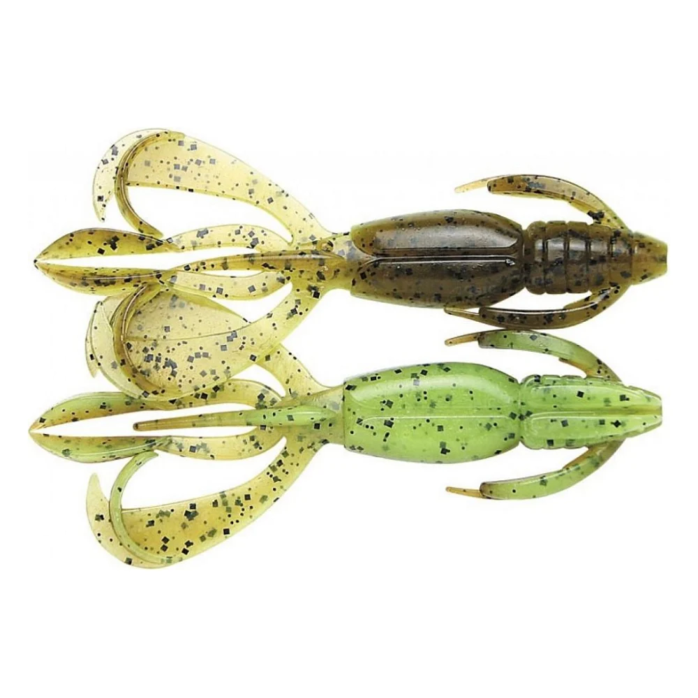Силікон рибальський Keitech Crazy Flapper 4.4" 401 Green Pumpkin PP. Chart. (1551.04.40)