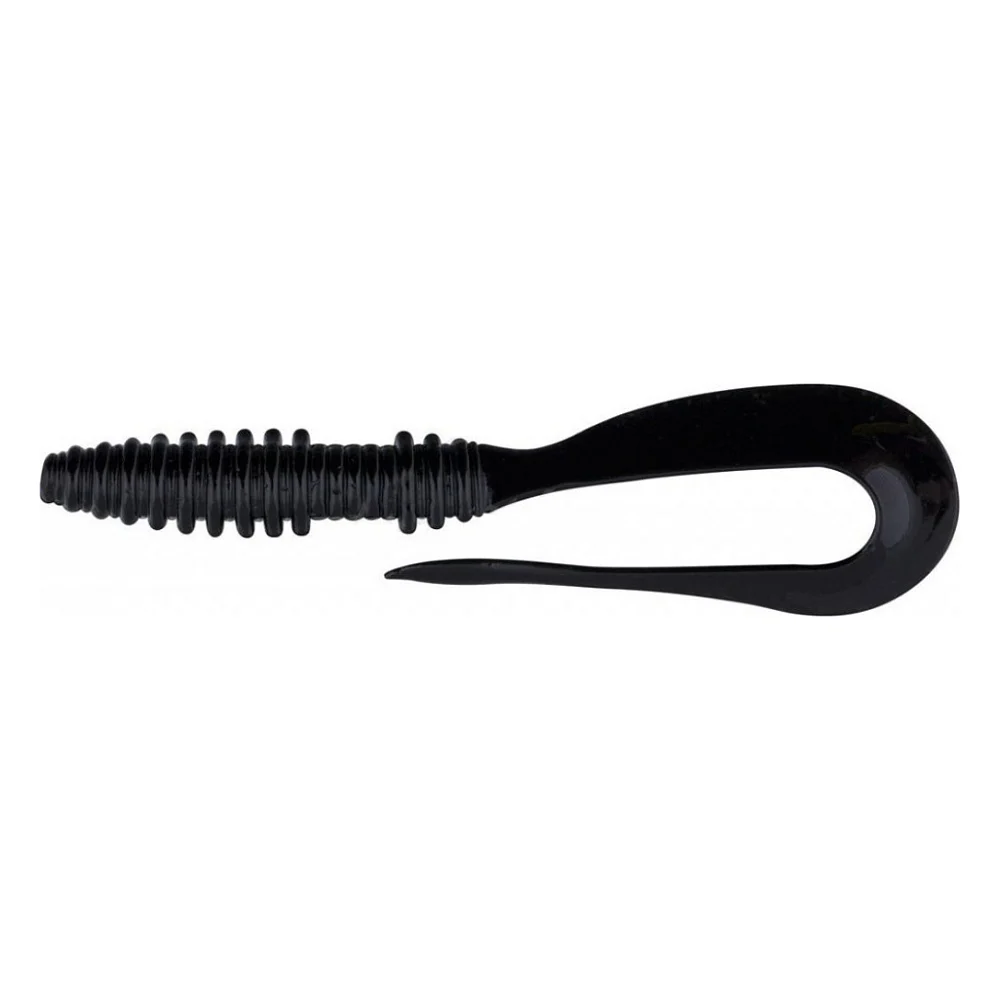 Силікон рибальський Keitech Mad Wag Mini 3.5" (10 шт/упак) ц:001 black (1551.07.49)
