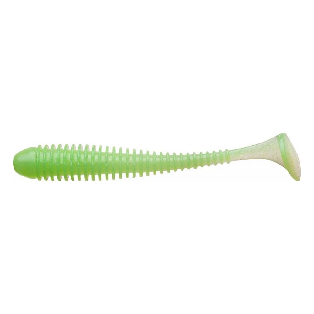 Силікон рибальський Keitech Swing Impact 4" (8 шт/упак) ц:ea#11 limechartreuseglow (1551.06.83)