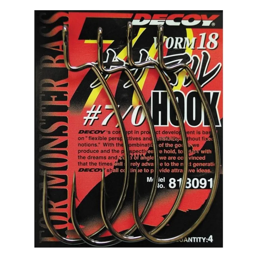 Гачок Decoy Worm18 7/0 (3 шт/уп) (1562.00.56)