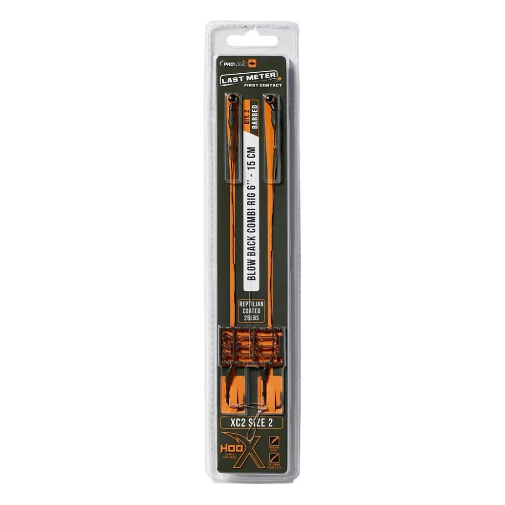 Монтаж Prologic Blow Back Combi Rig 15cm 15lbs/XC2 Size 8 (2 шт/уп) (1846.14.92)