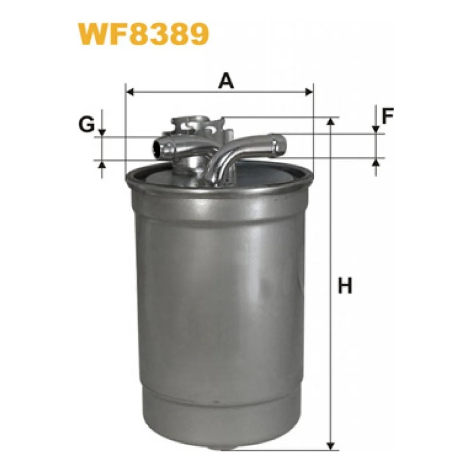 Фільтр паливний Wixfiltron WF8389