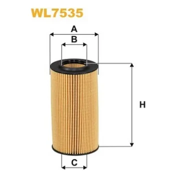 Фільтр масляний Wixfiltron WL7535