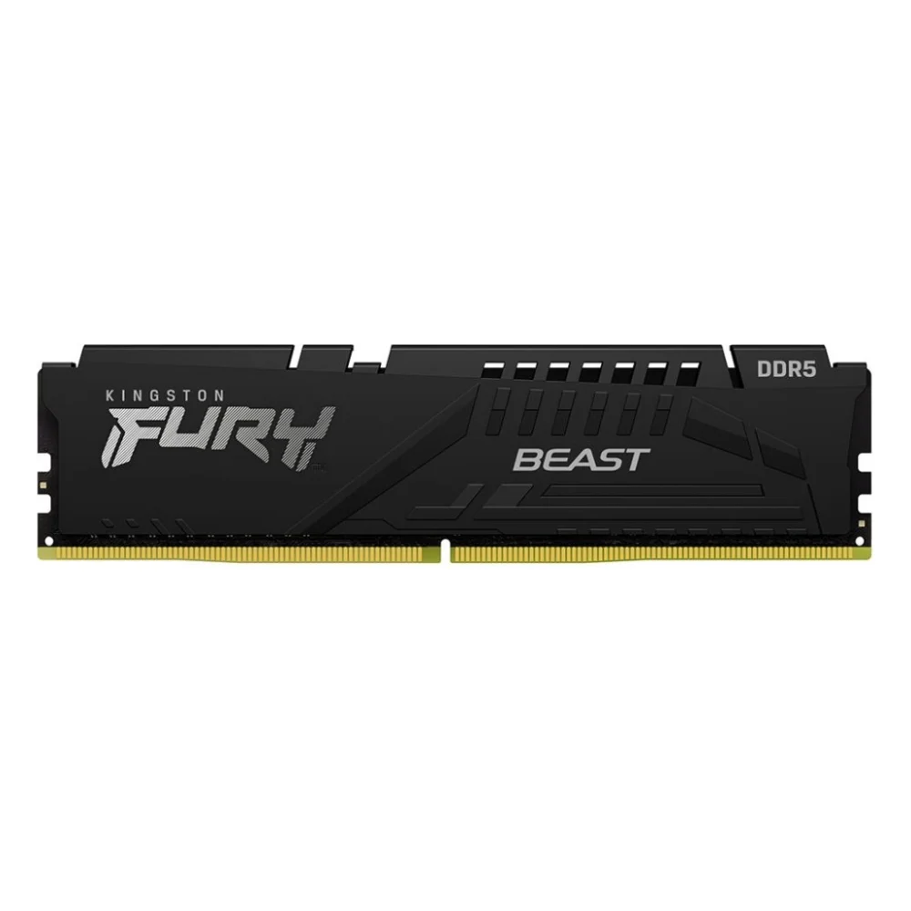 Модуль пам'яті для комп'ютера DDR5 16GB 5600 MHz Beast AM5 Black Kingston Fury (ex.HyperX) (KF556C36BBE-16)