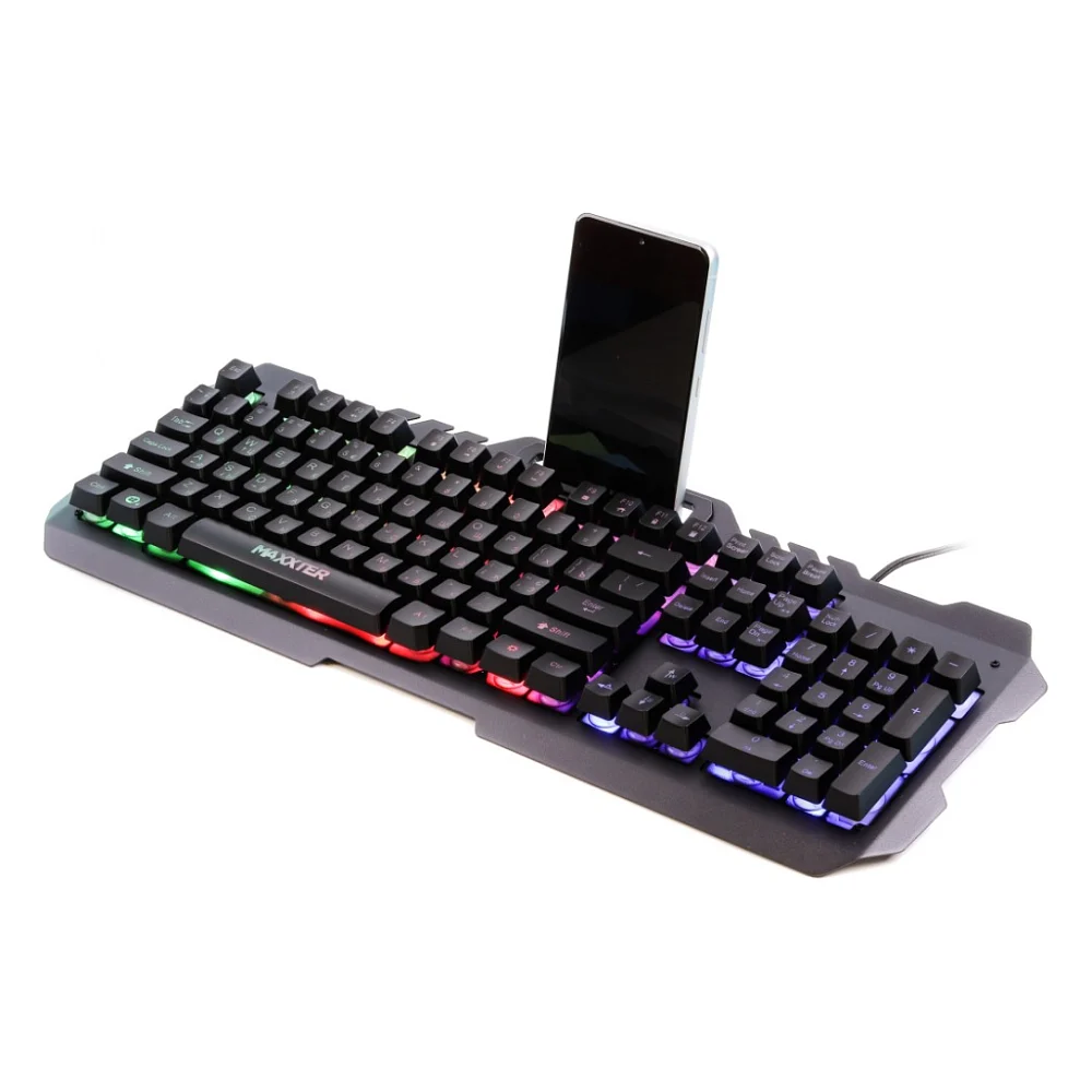 Клавіатура Maxxter KBG-UML-01-UA USB Black — фото 4