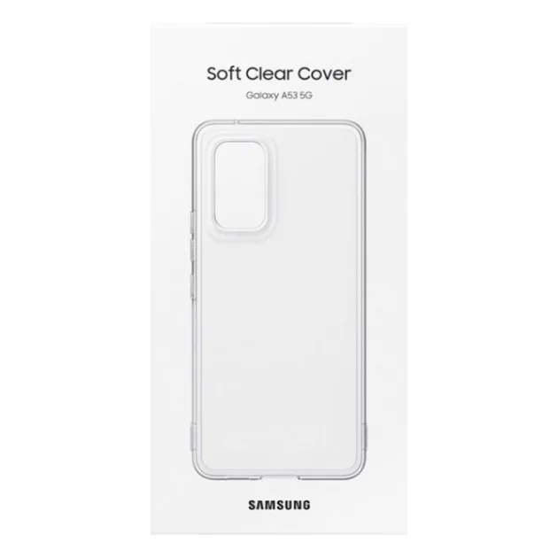 Чохол до моб. телефона Samsung Soft Clear Cover Galaxy A53 (A536) Transparent (EF-QA536TTEGRU) — фото 6