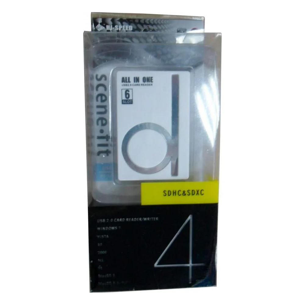 Зчитувач флеш-карт Atcom TD2029 USB 2.0 ALL IN 1 - (Memory Stick (MS) , Secure Digit (10729)