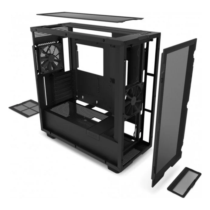 Корпус NZXT H7 v1 2022 Flow Edition All Black (CM-H71FB-01) — фото 6