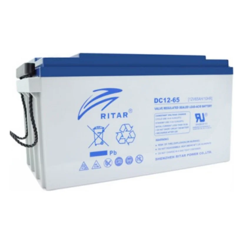 Батарея до ДБЖ Ritar 12V-65Ah (HR12240W)