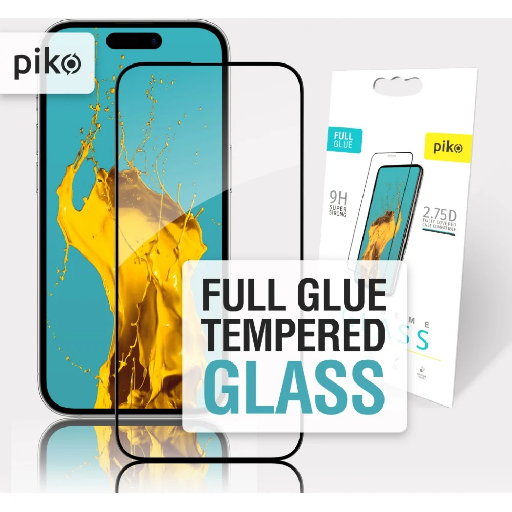 Скло захисне Piko Full Glue Apple iPhone 14 Pro Max (1283126541902) — фото 5