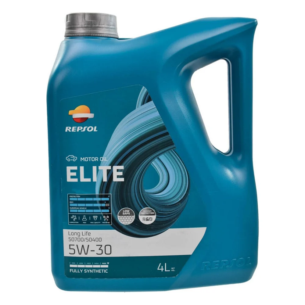 Моторна олива REPSOL ELITE LONG LIFE 50700/50400 5W-30 4л (RPP0057IGB)