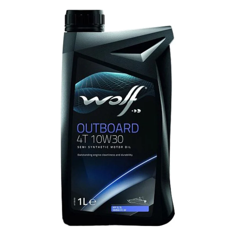 Моторна олива Wolf OUTBOARD 4T 10W30 1л (8302305)