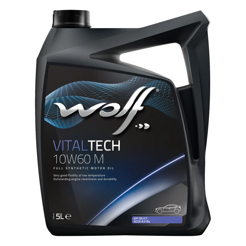 Моторна олива Wolf VITALTECH 10W60 M 5л (8335808)