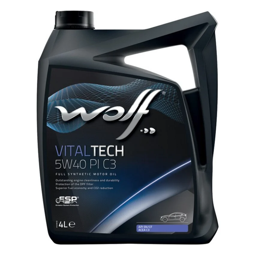 Моторна олива Wolf VITALTECH 5W40 PI C3 4л (8302916)