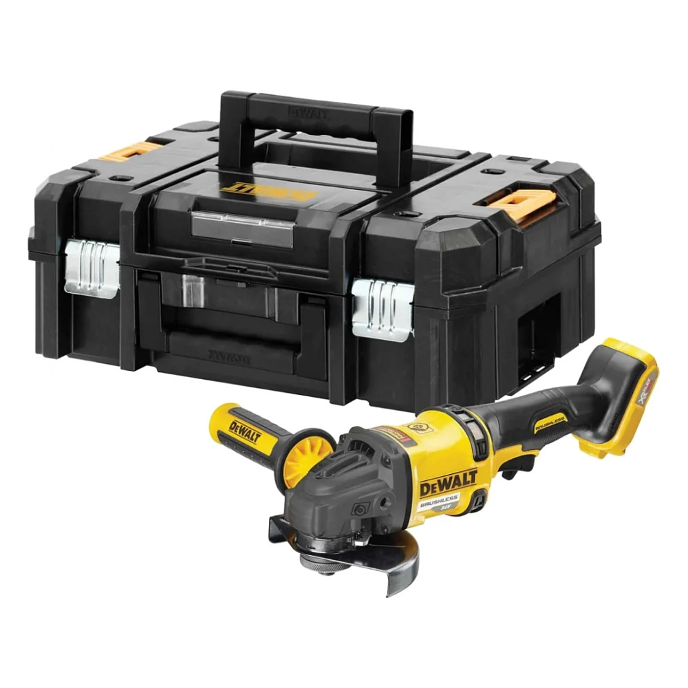 Шліфувальна машина DeWALT DCG418NT кейс TSTAK (Без АКБ та БП) (DCG418NT)