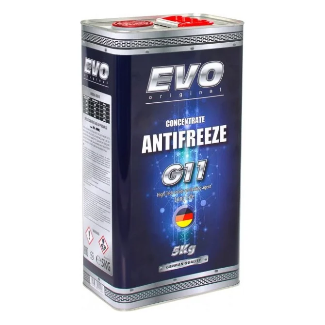 Антифриз EVO G11 Concentrate (Blue) 5kg (G11BLUE05KGx3)