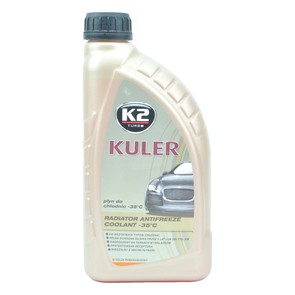 Антифриз K2 KULER -35C 1л ORANGE (T201P)