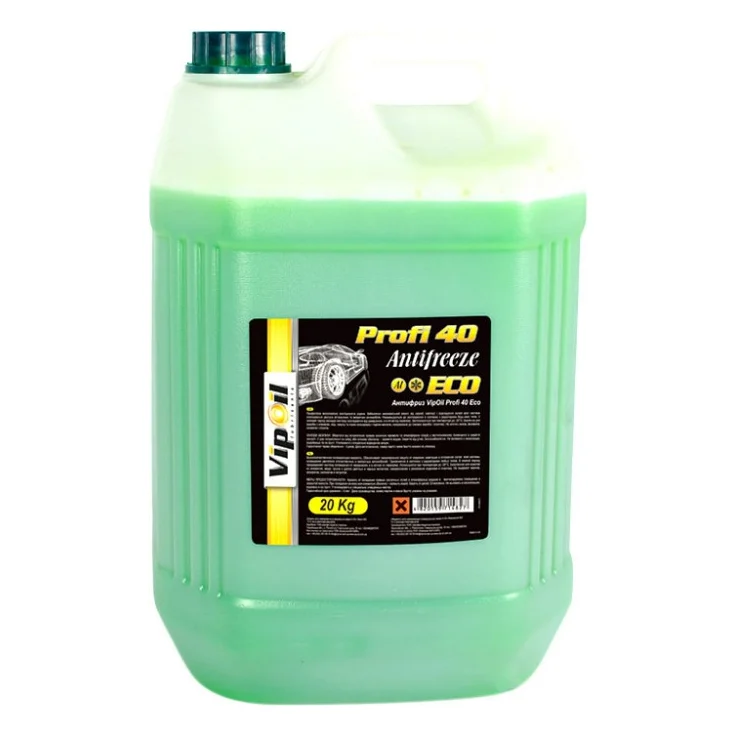 Антифриз VIPOIL ECO Profi 40 green 20кг (701249)